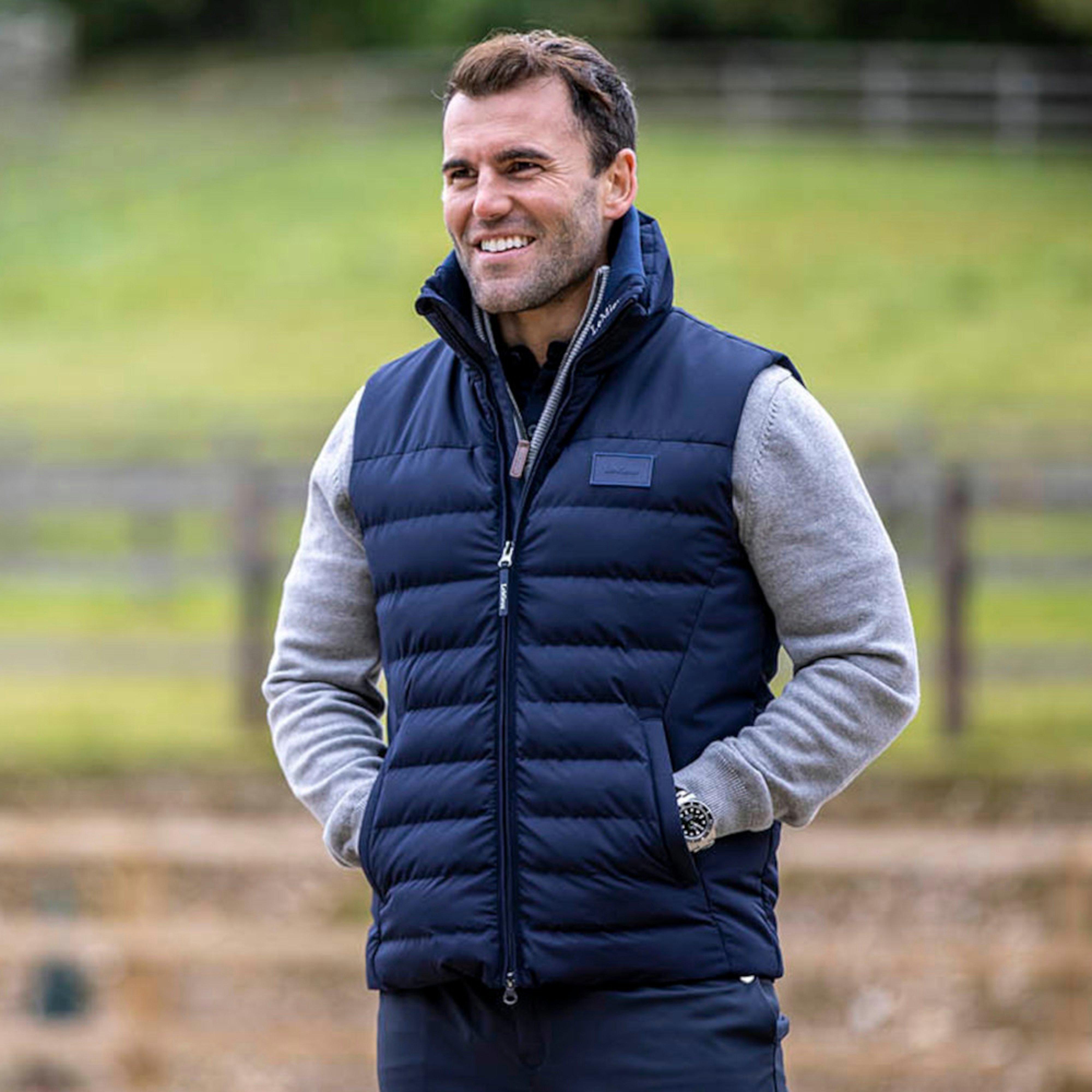 Mens Elite Gilet Navy