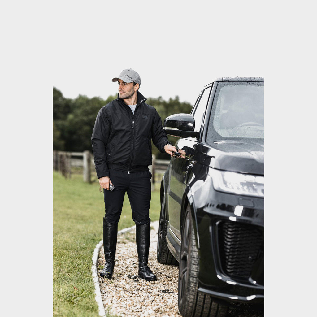 Mens Elite Crew Jacket Black