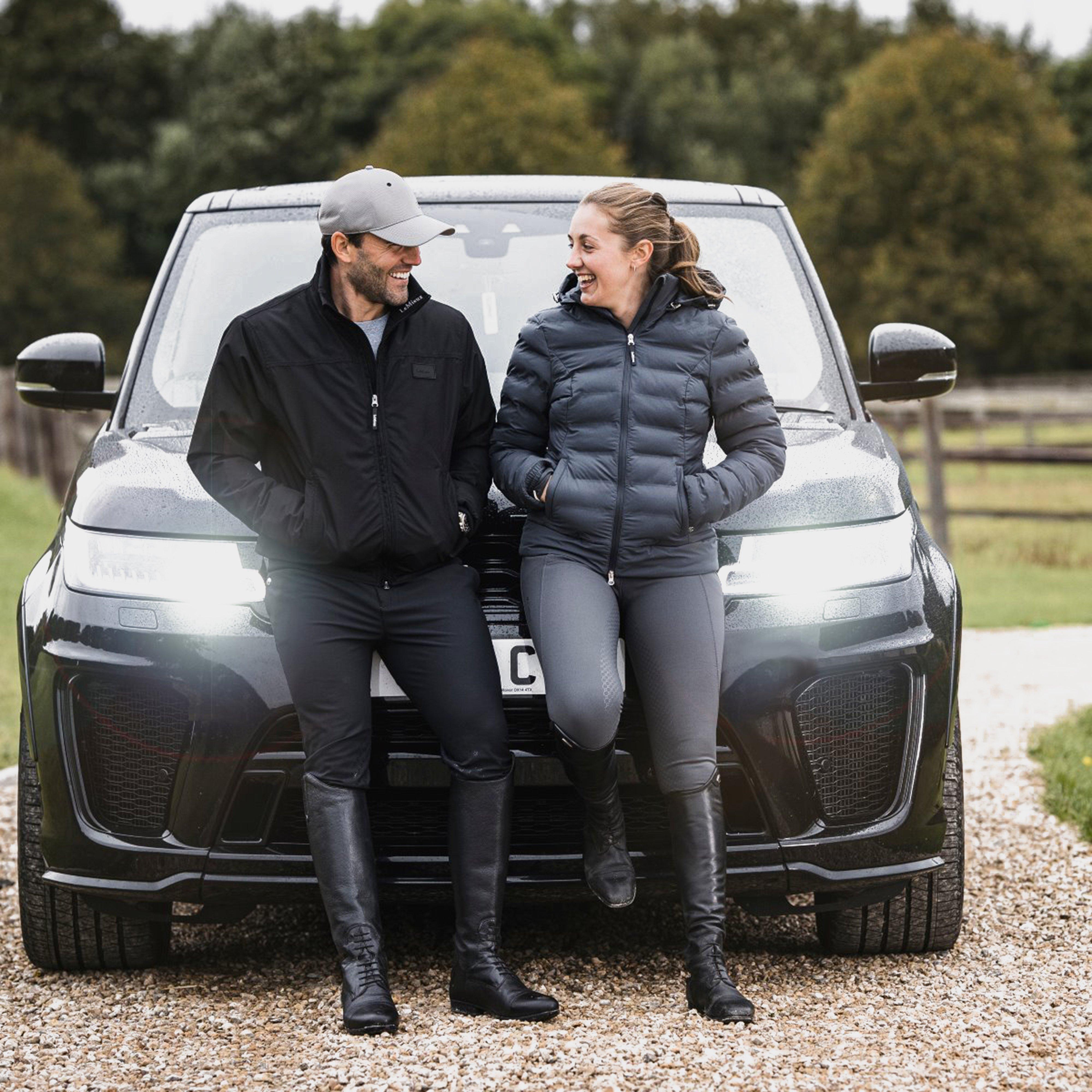 Mens Elite Crew Jacket Black