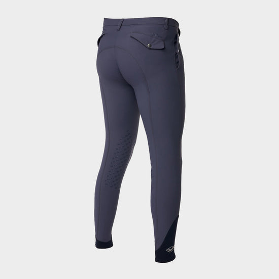 Mens Elite Classic Pleated Breeches Navy