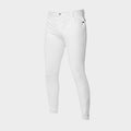 Mens Elite Classic Pleated Breeches White