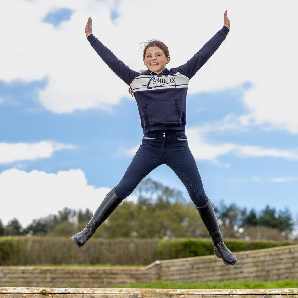 Youth Signature Hoody Navy