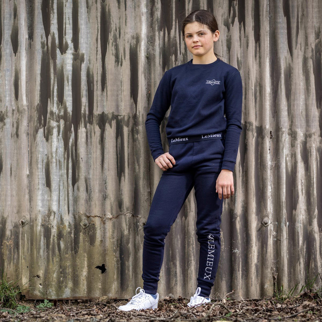 Youth Lightweight Long Sleeved Top Navy
