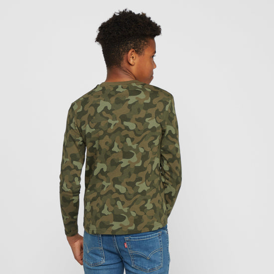 Kids Wenbie III Long-Sleeved Top Khaki