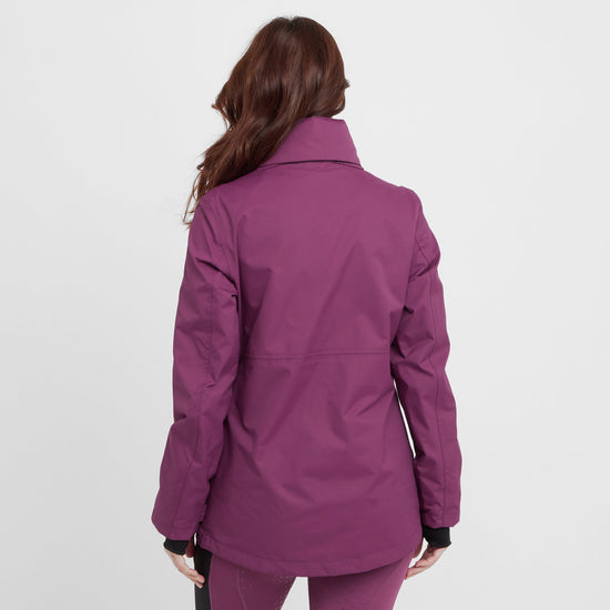 Womens Olivia Waterproof Riding Jacket Wine