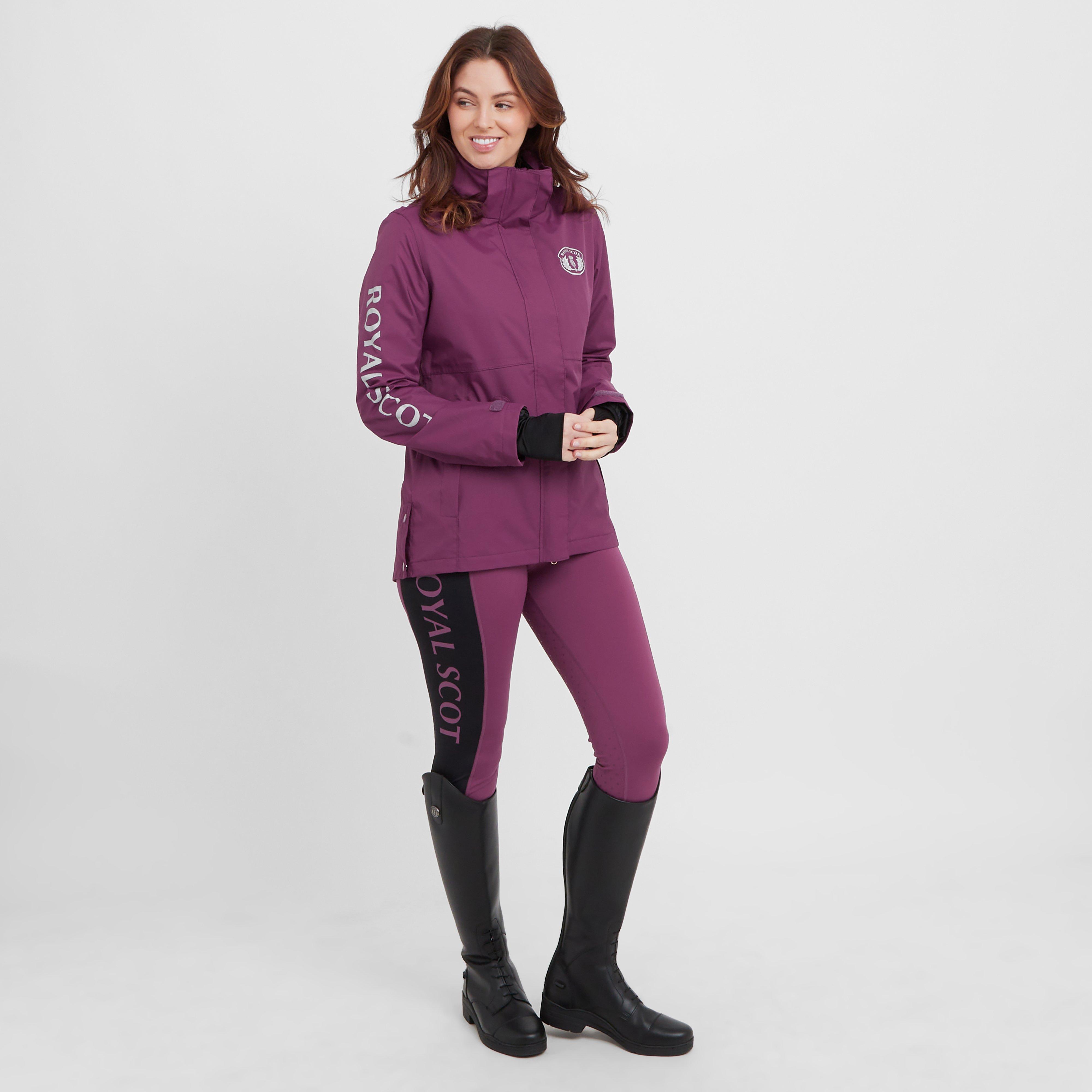 Womens Olivia Waterproof Riding Jacket Wine