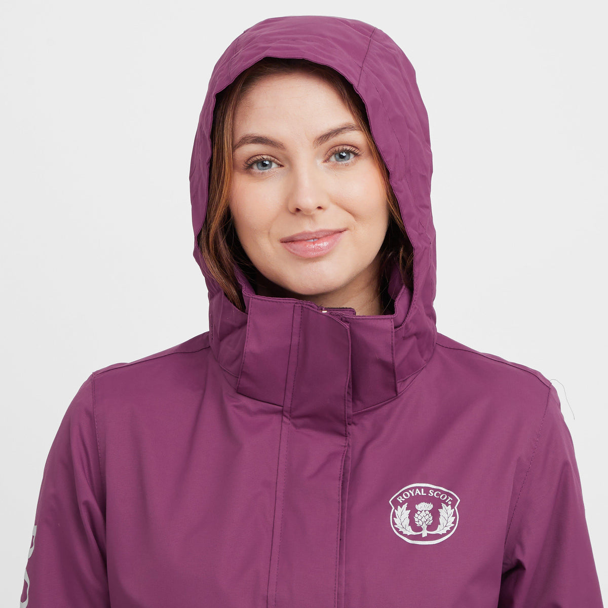 Womens Olivia Waterproof Riding Jacket Wine