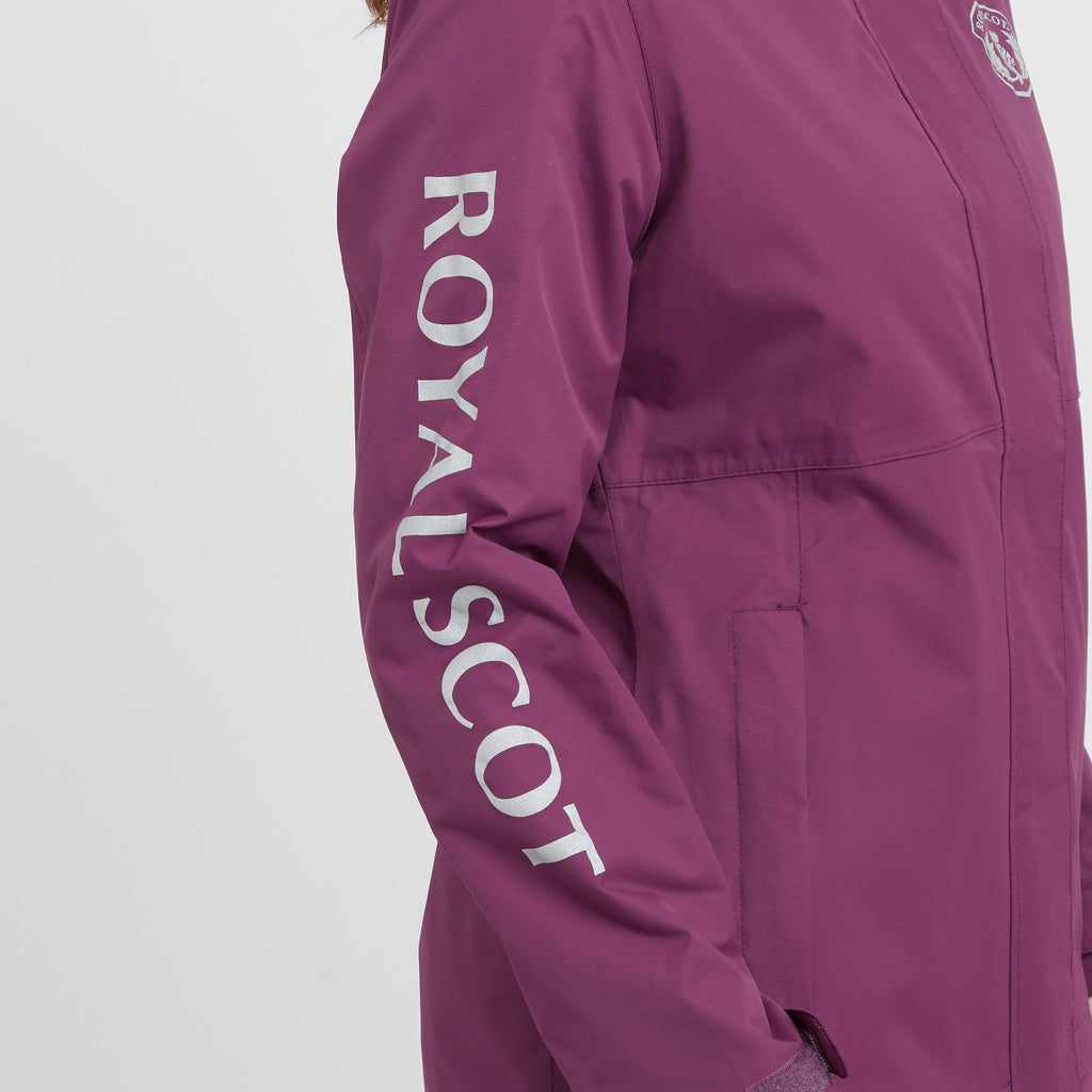Womens Olivia Waterproof Riding Jacket Wine