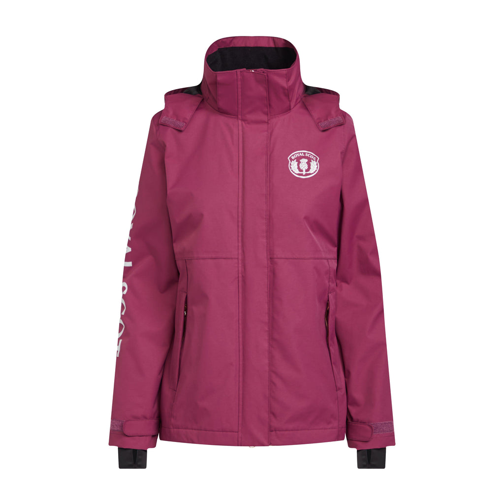 Womens Olivia Waterproof Riding Jacket Wine