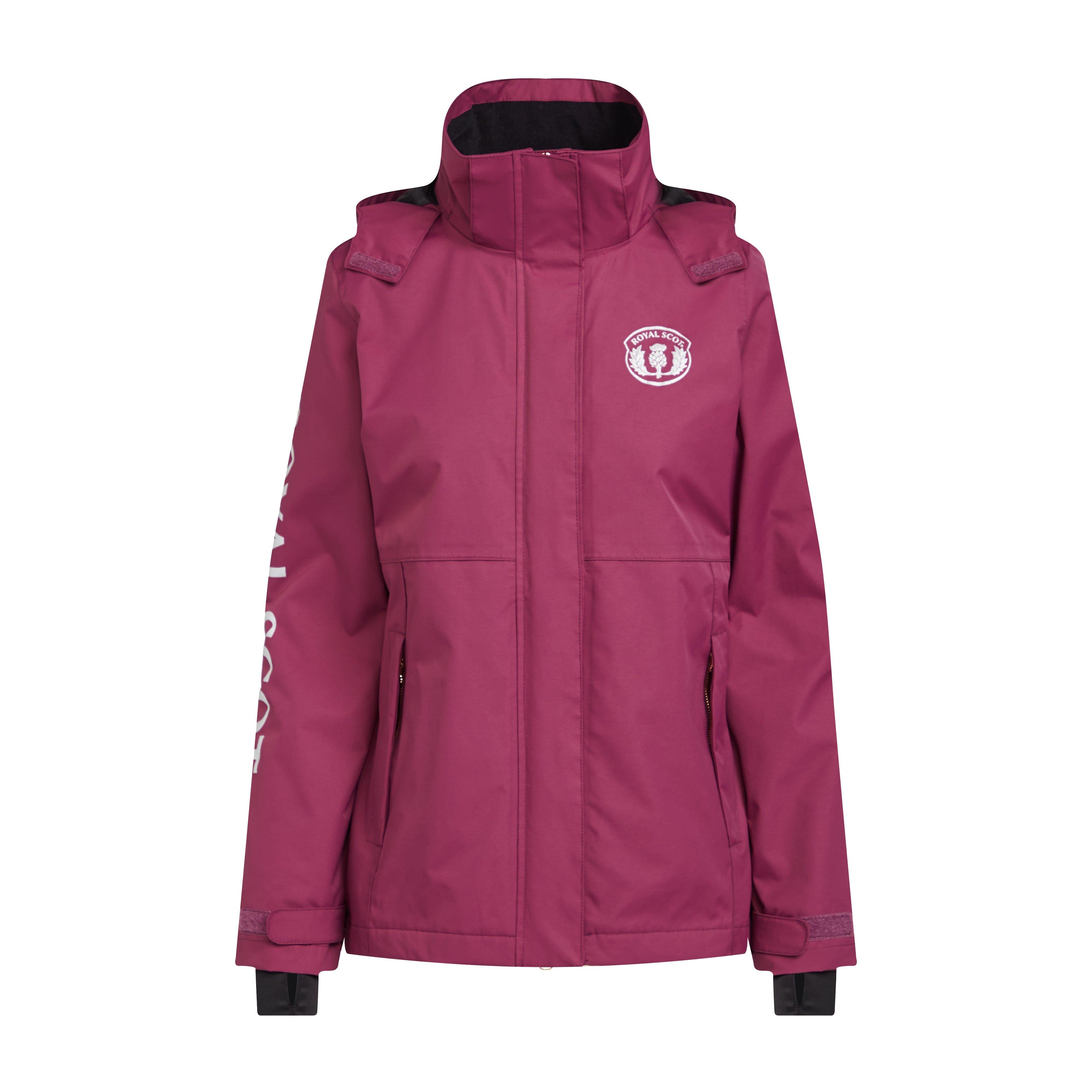 Womens Olivia Waterproof Riding Jacket Wine