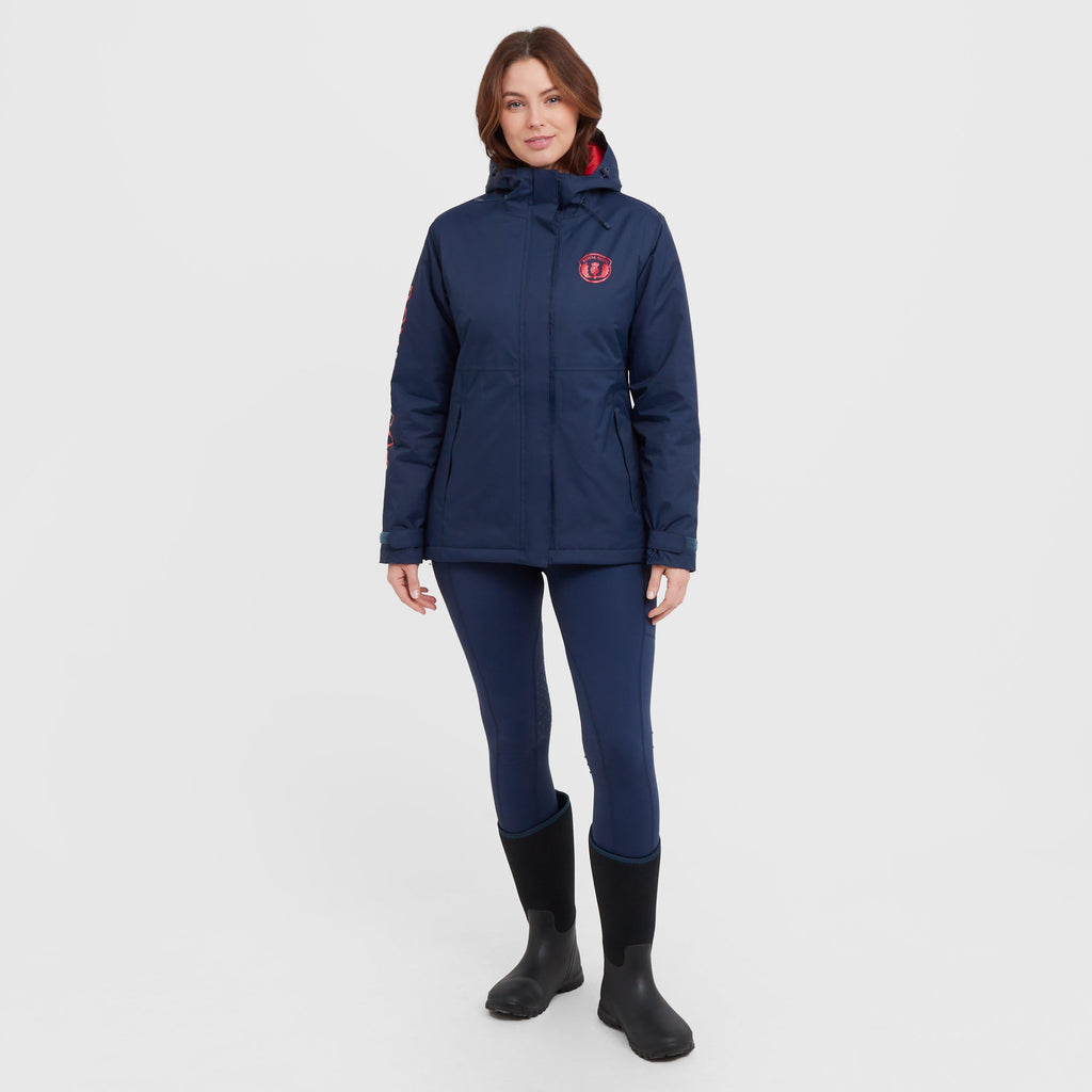 Womens Maya Waterproof Insulated Jacket Dark Blue