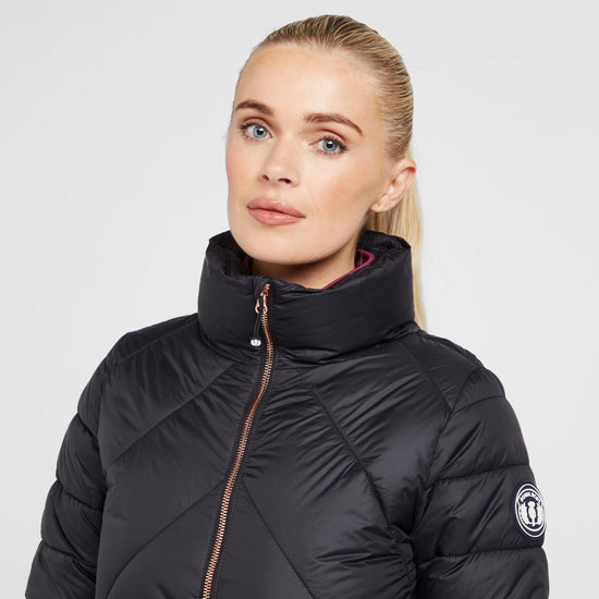 Womens Luna Baffle Jacket Black