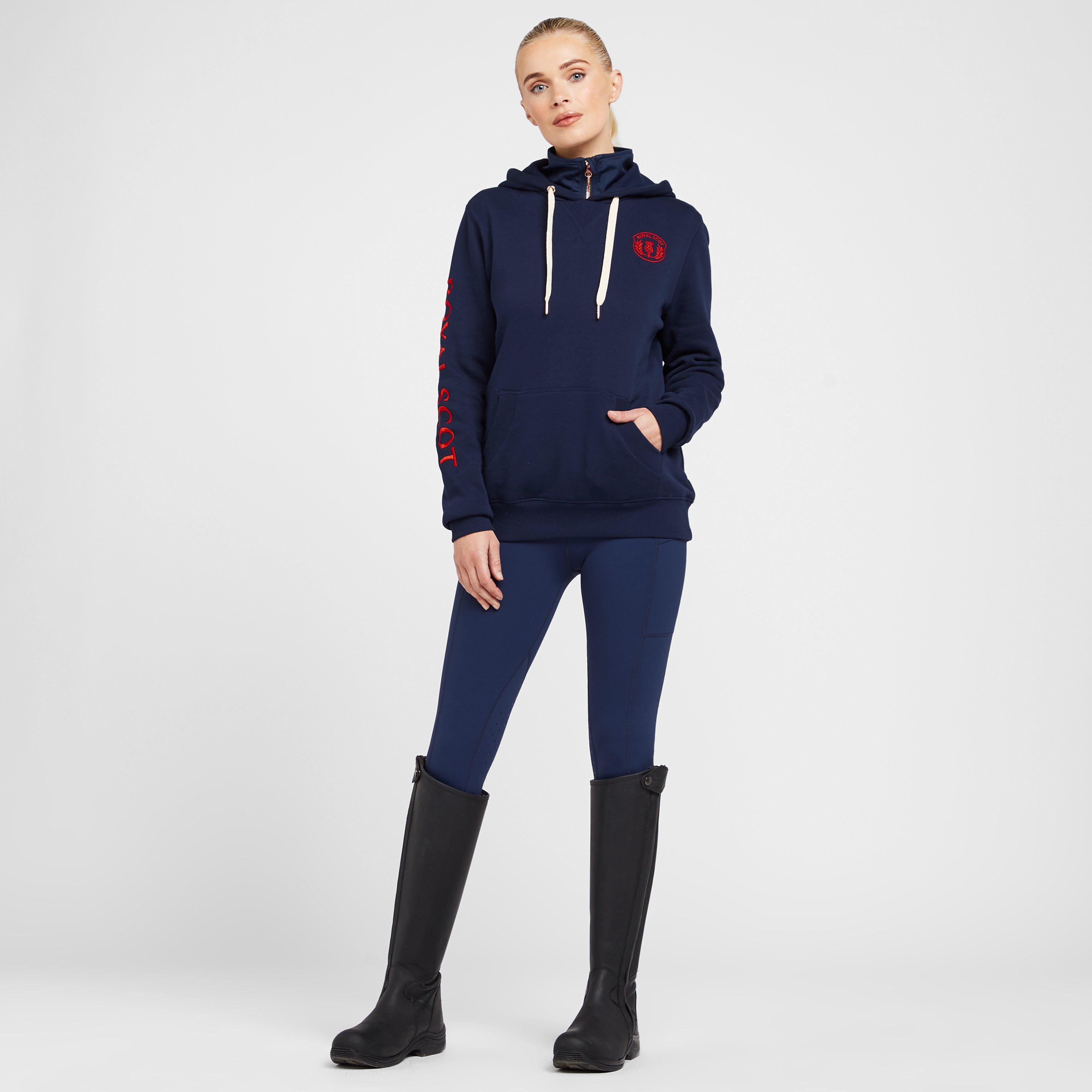 Womens Abigail Hooded Sweater Dark Blue