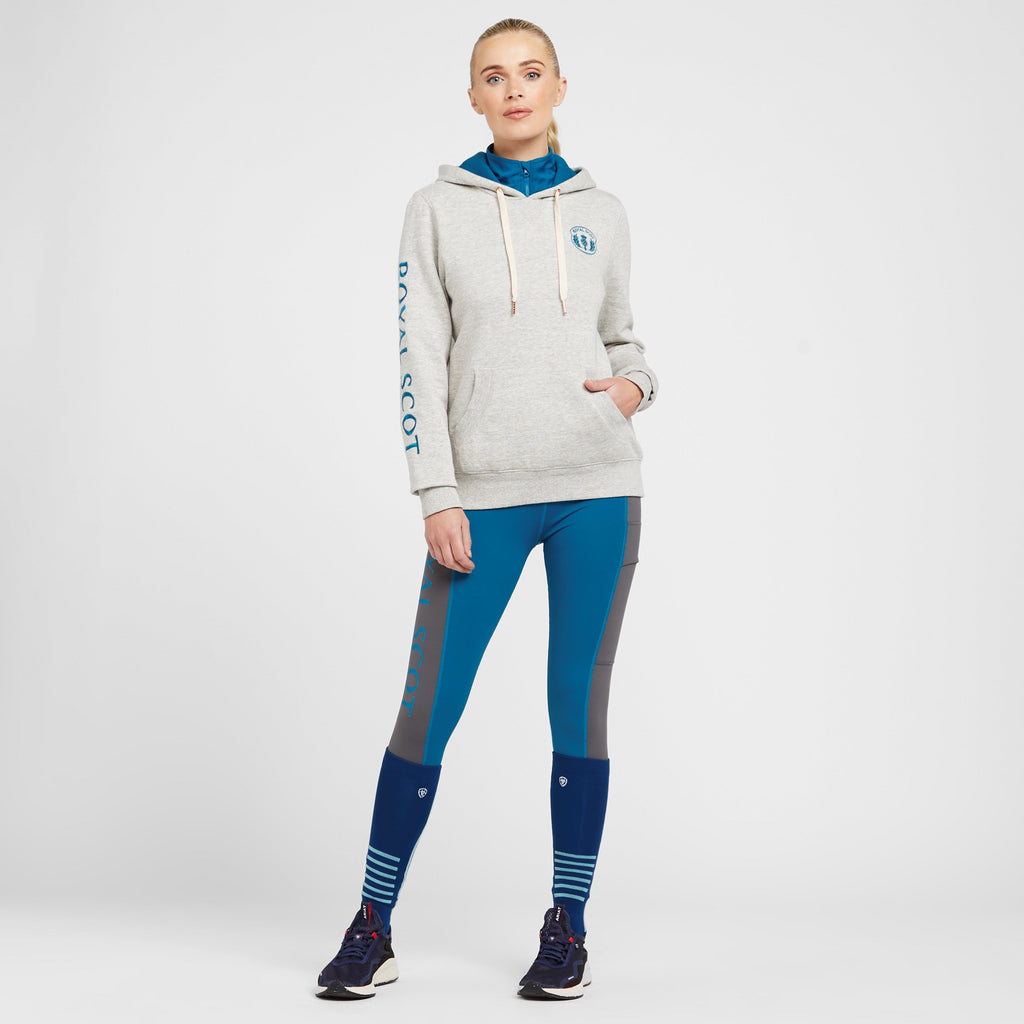 Womens Abigail Hooded Sweatshirt Grey Marl