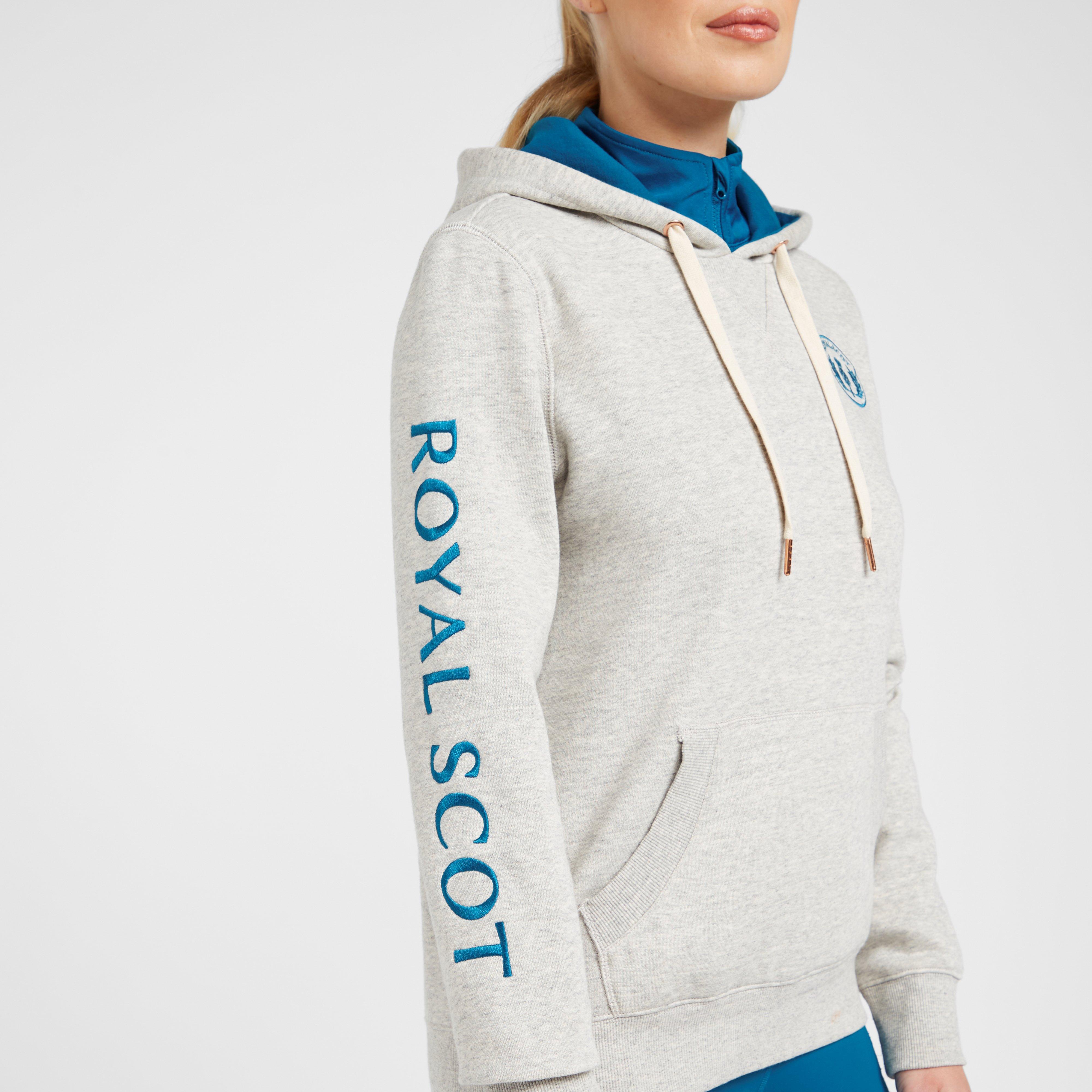 Womens Abigail Hooded Sweatshirt Grey Marl