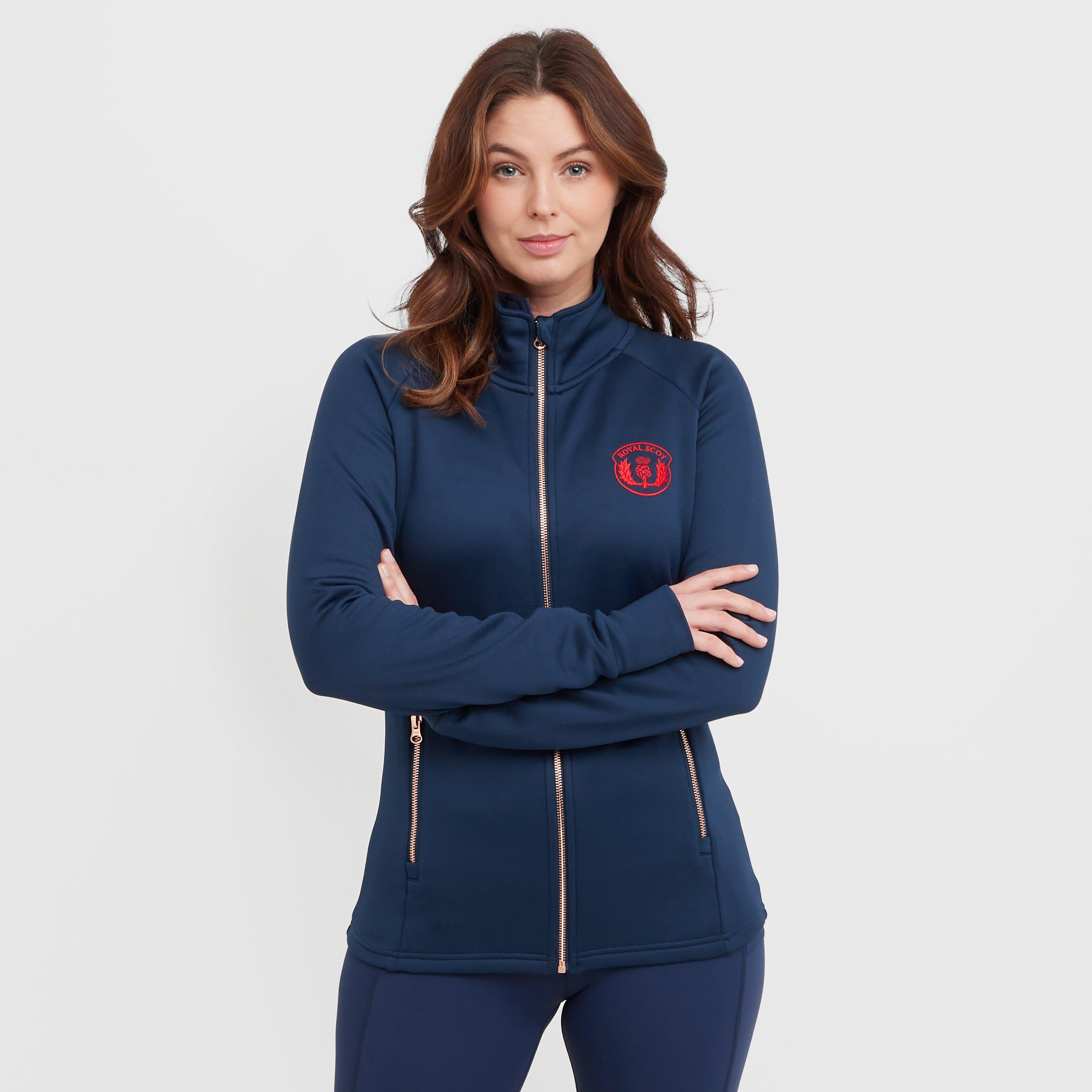 Womens Ava Full Zip Fleece Dark Blue