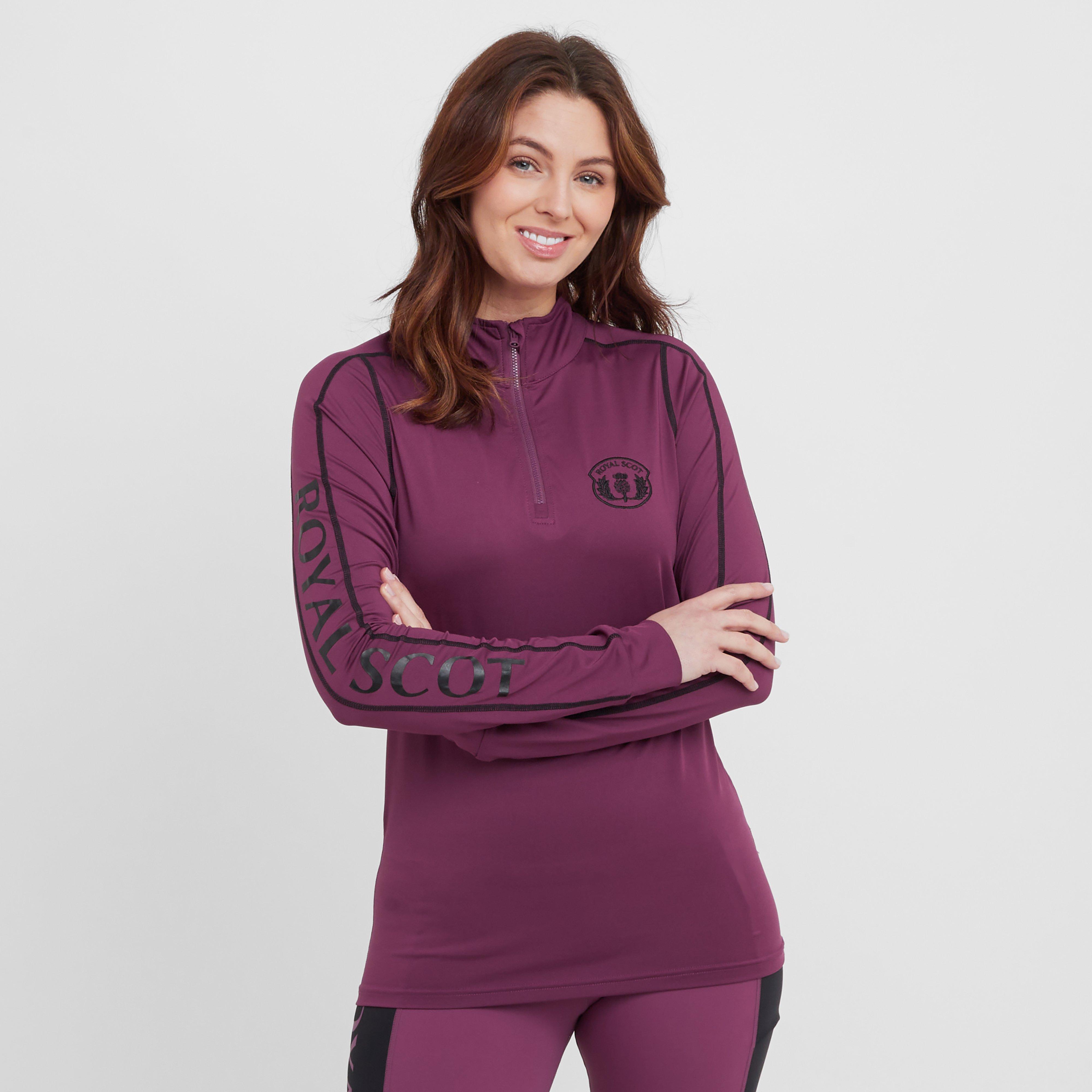 Womens Gracie Long Sleeved Base Layer Wine