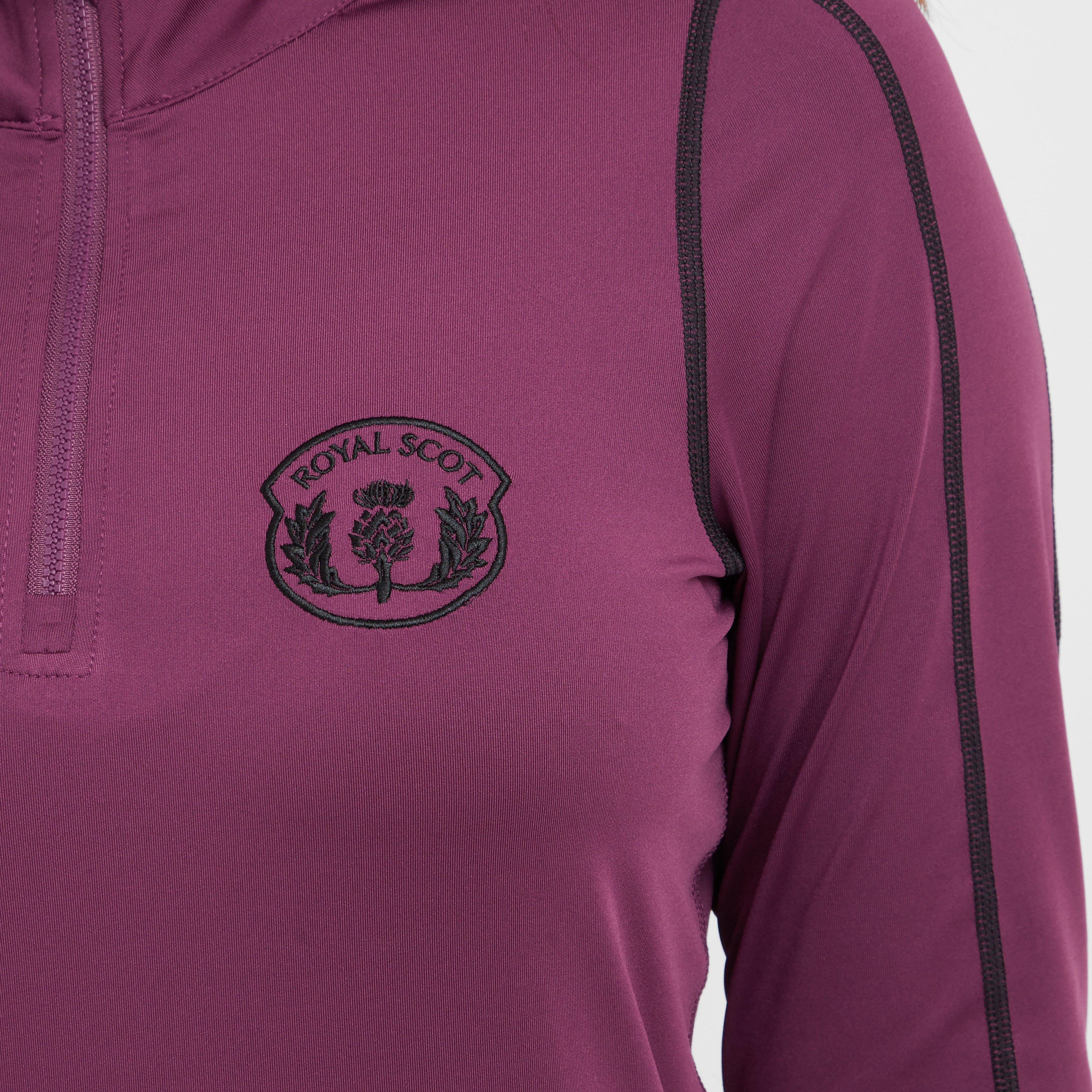 Womens Gracie Long Sleeved Base Layer Wine