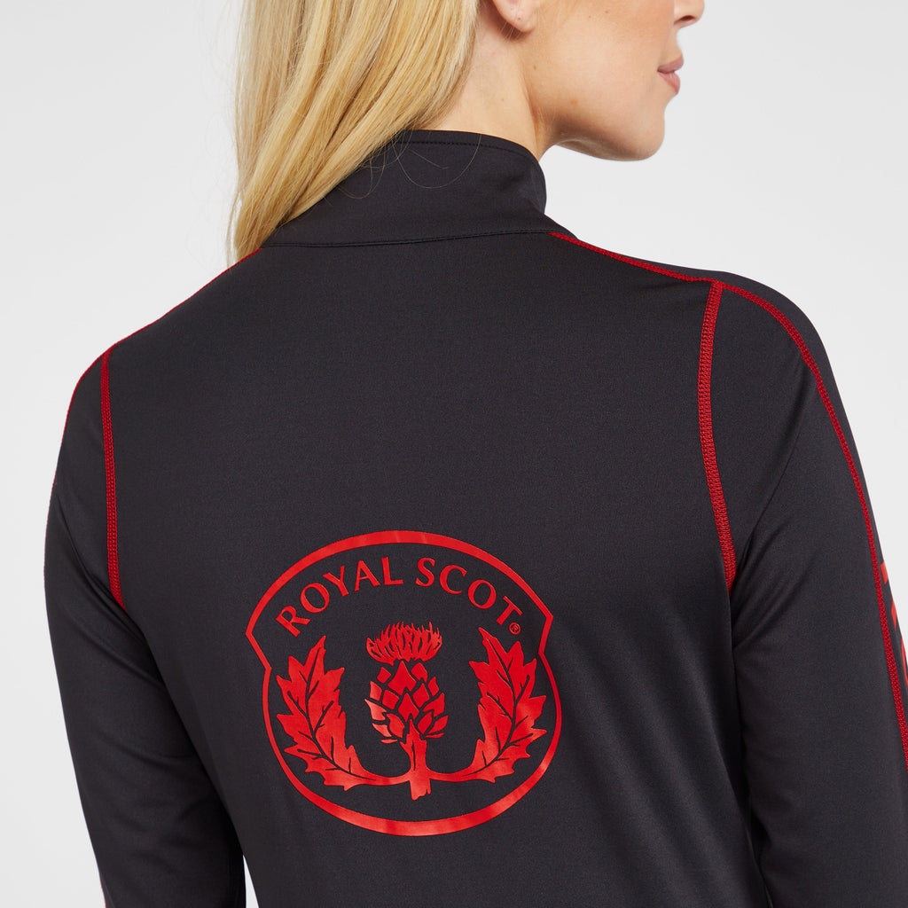 Womens Gracie Long Sleeved Base Layer Black