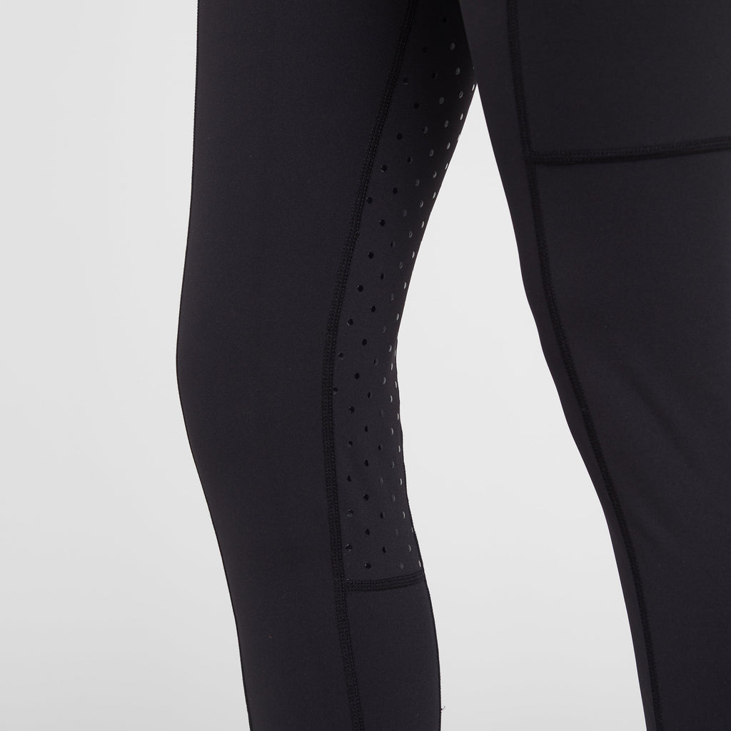 Womens Amelia Full Seat Riding Tights Black