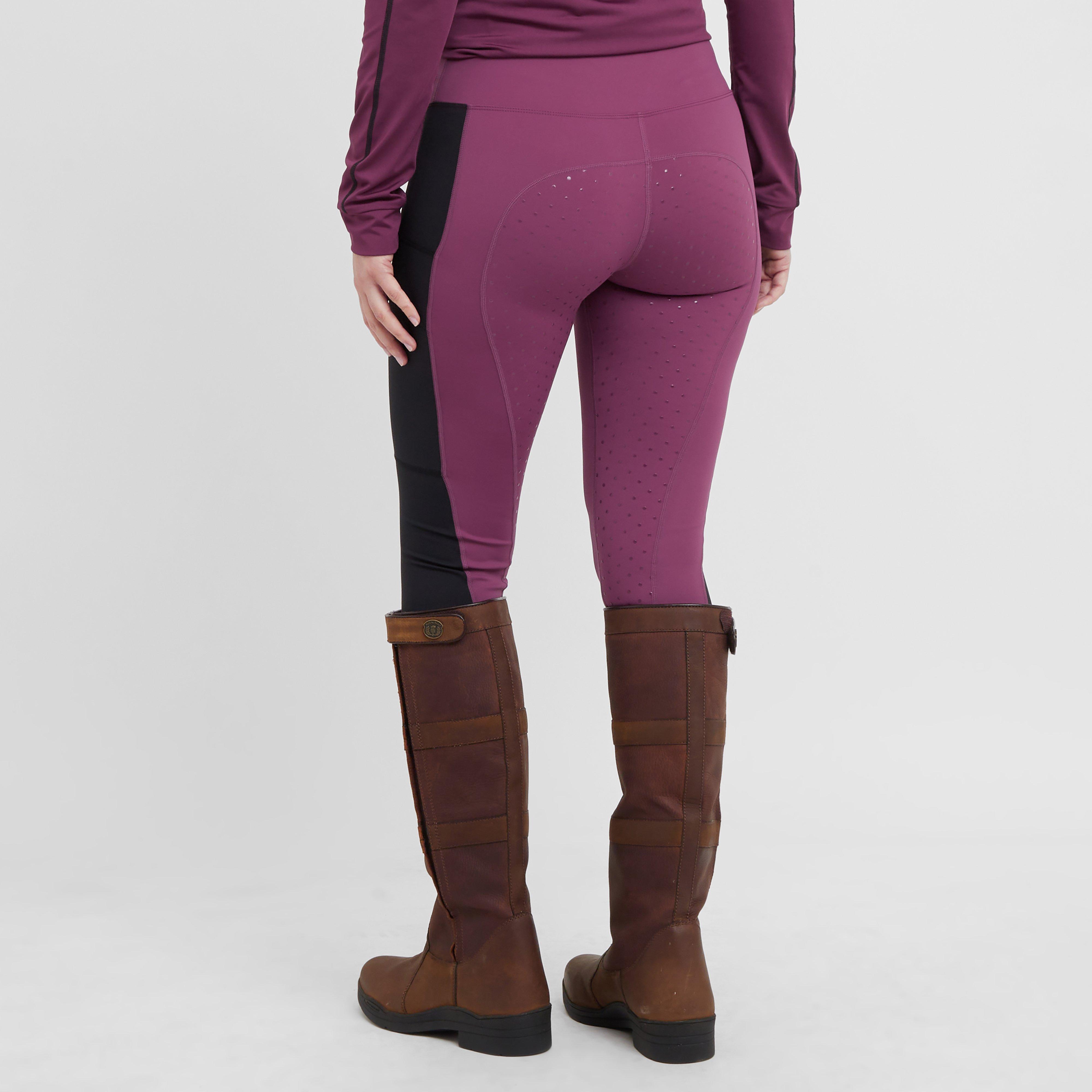 Womens Amelia Full Seat Riding Tights Wine