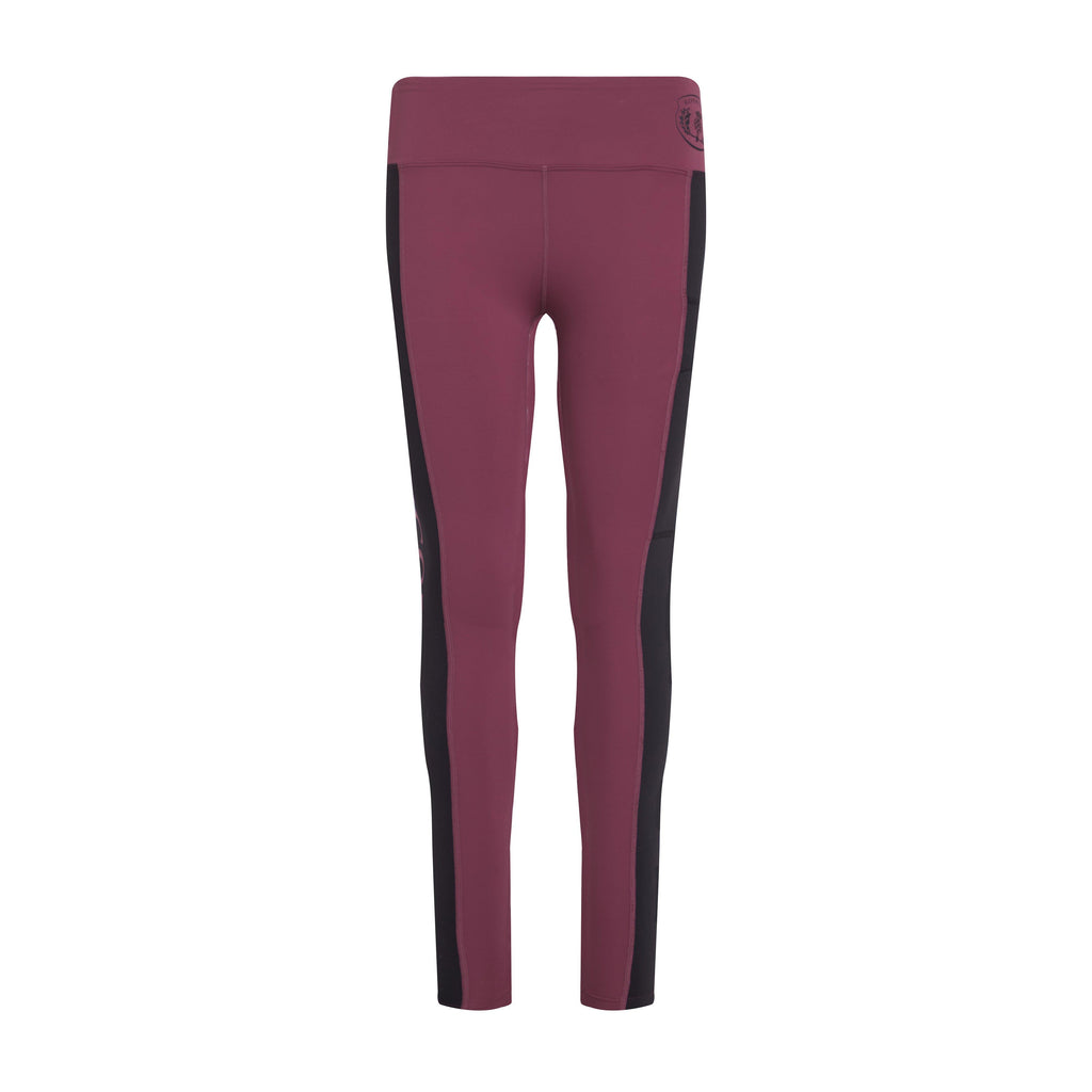 Womens Amelia Full Seat Riding Tights Wine