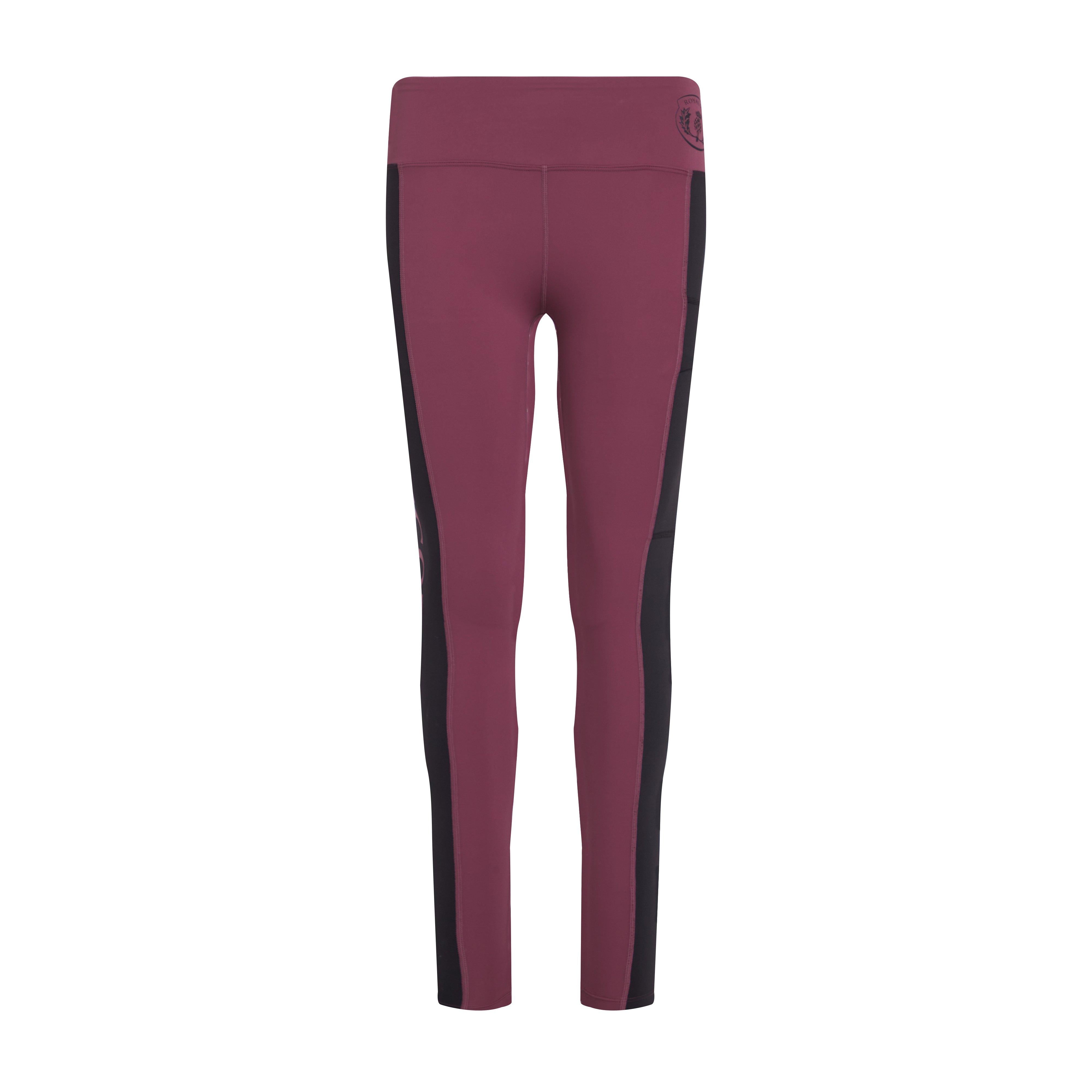 Womens Amelia Full Seat Riding Tights Wine