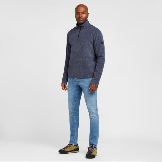 Mens Edley Fleece Rhino Heather Marl