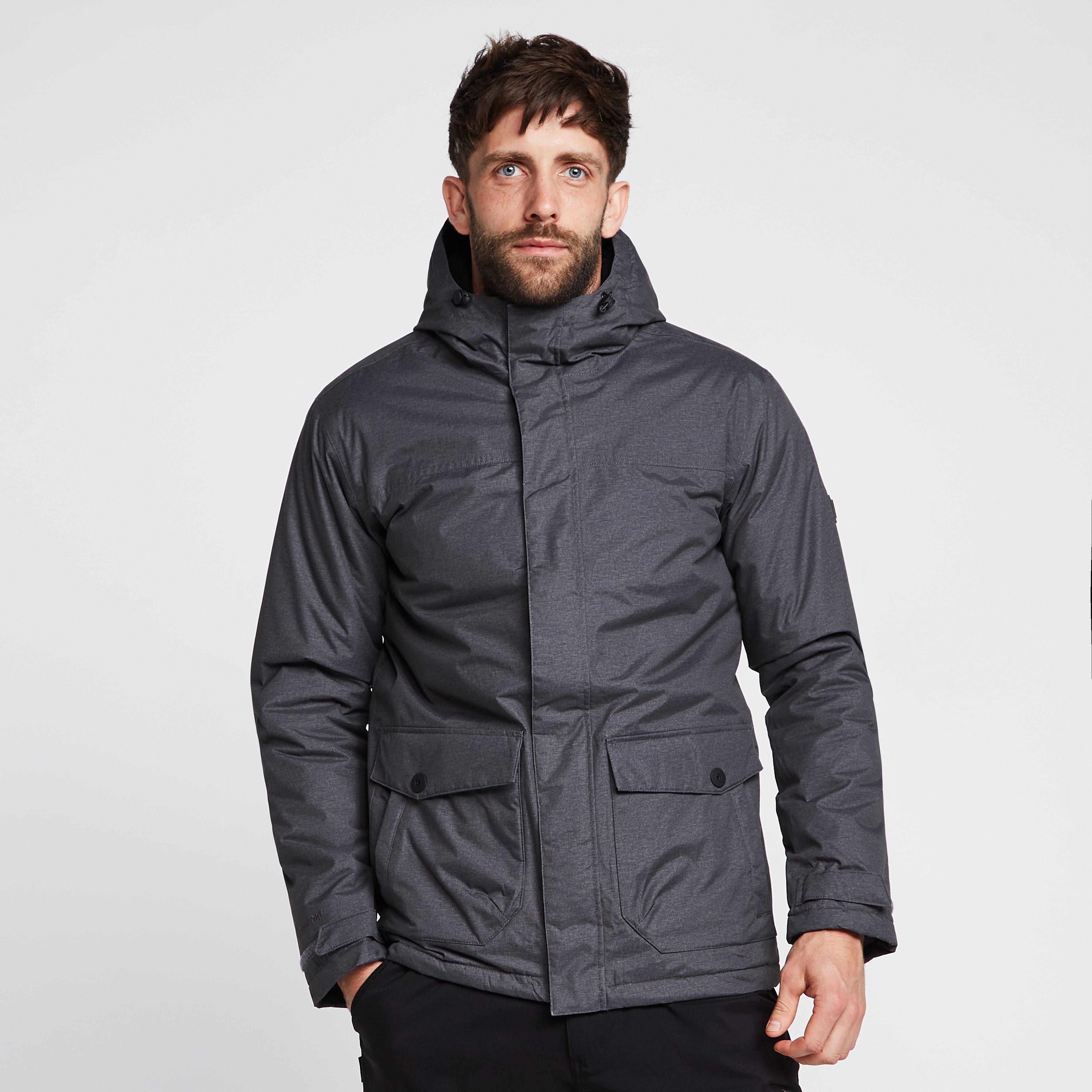 Mens Sterlings III Waterproof Insulated Jacket Dark Grey