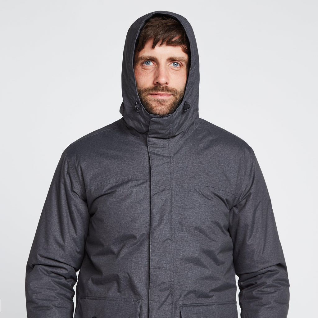 Mens Sterlings III Waterproof Insulated Jacket Dark Grey