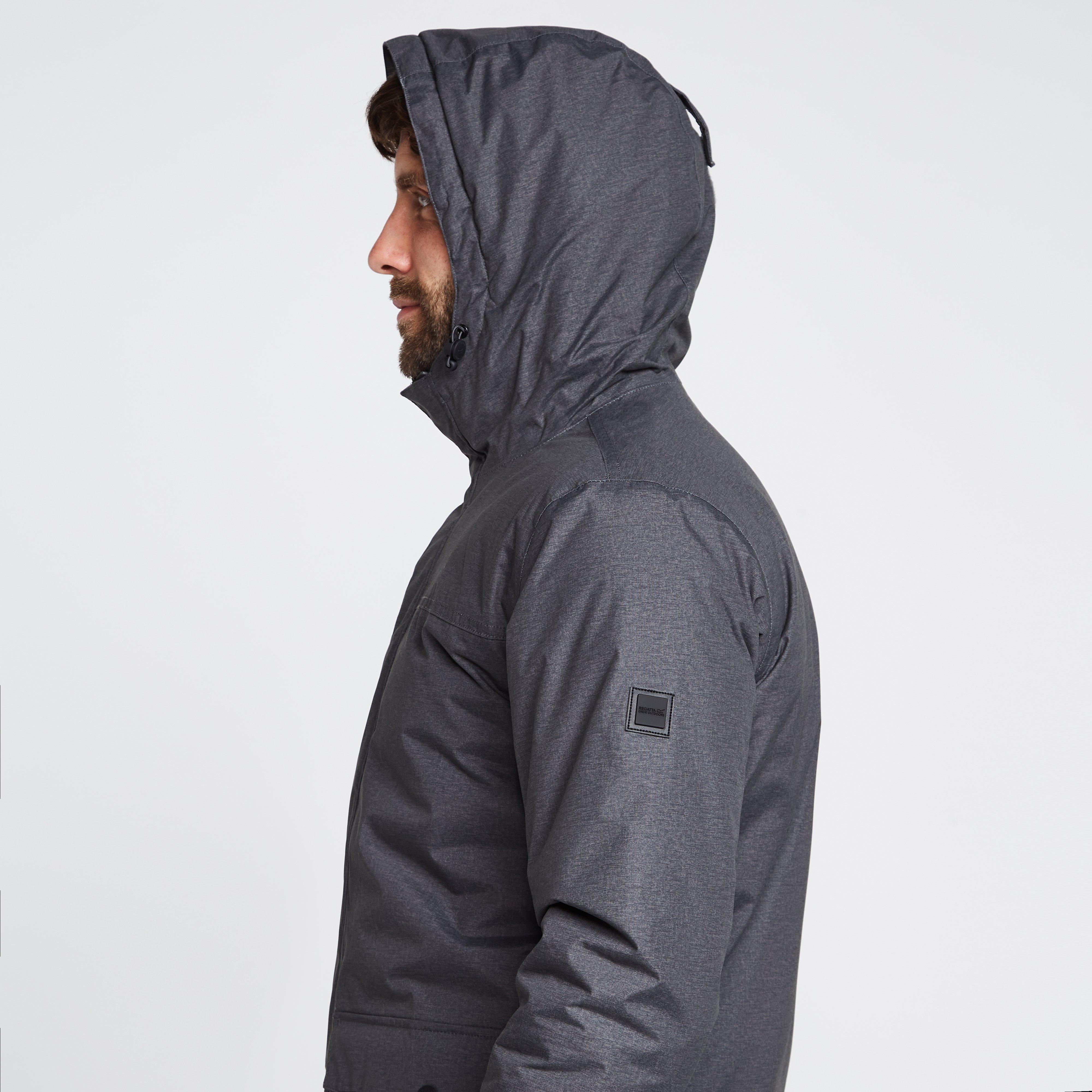 Mens Sterlings III Waterproof Insulated Jacket Dark Grey