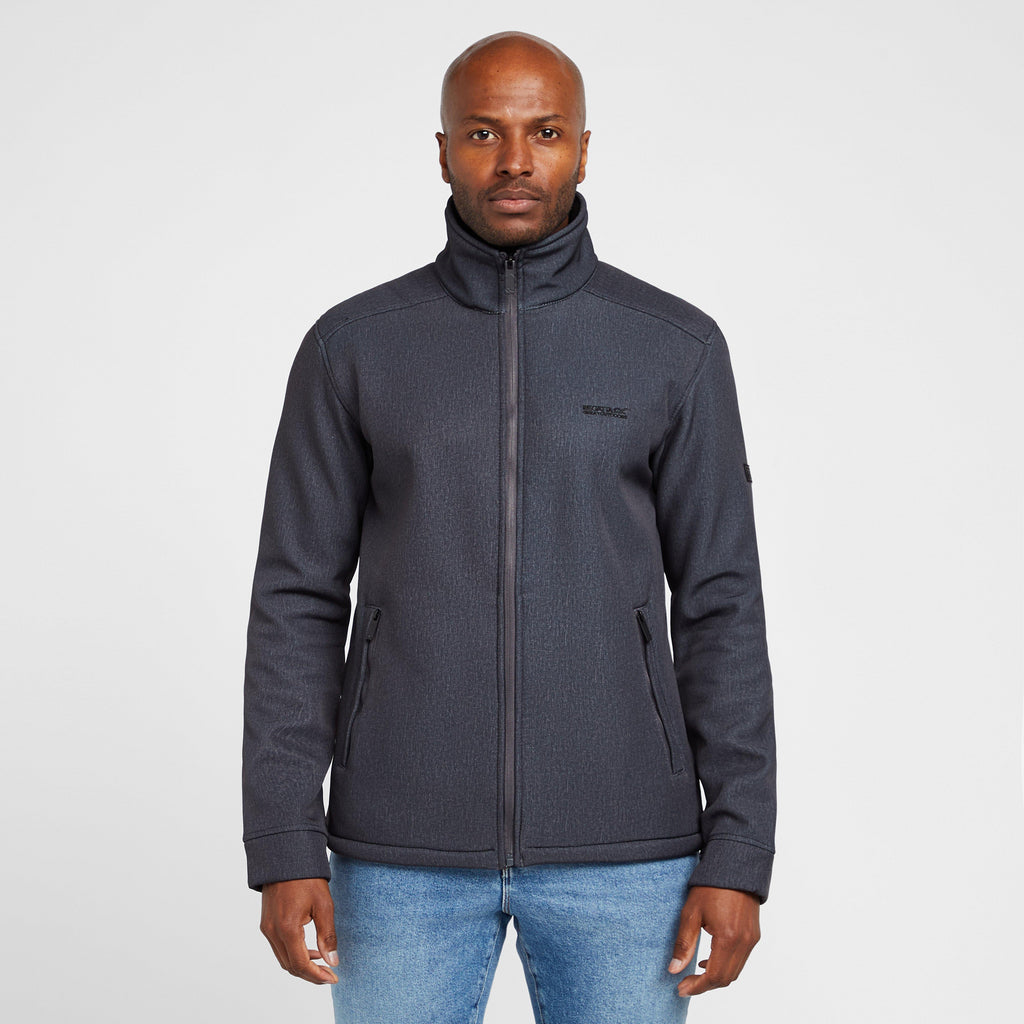 Mens Caelum Full Zip Fleece Grey