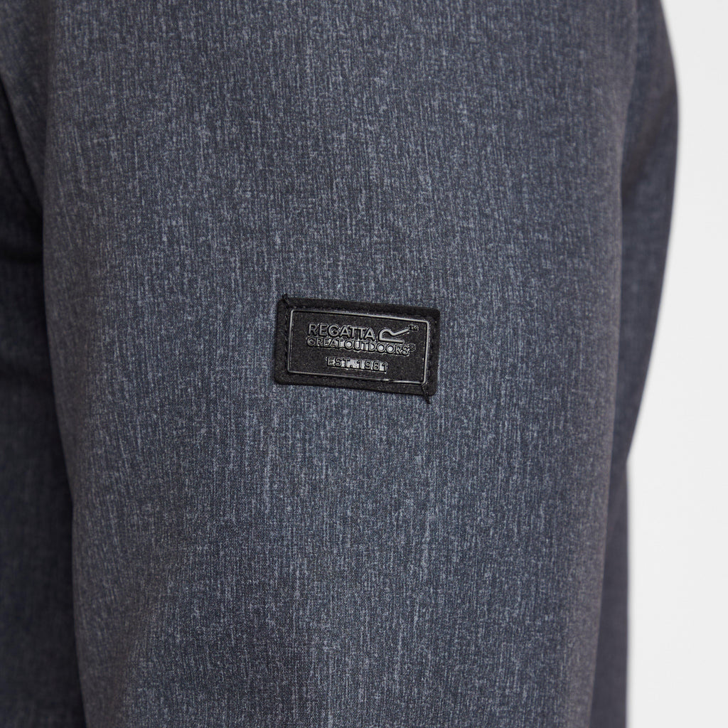 Mens Caelum Full Zip Fleece Grey