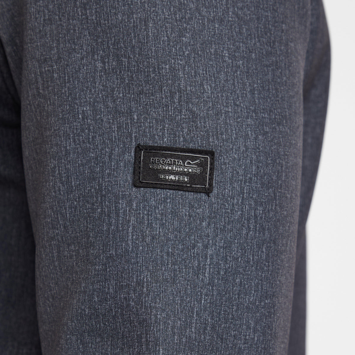 Mens Caelum Full Zip Fleece Grey