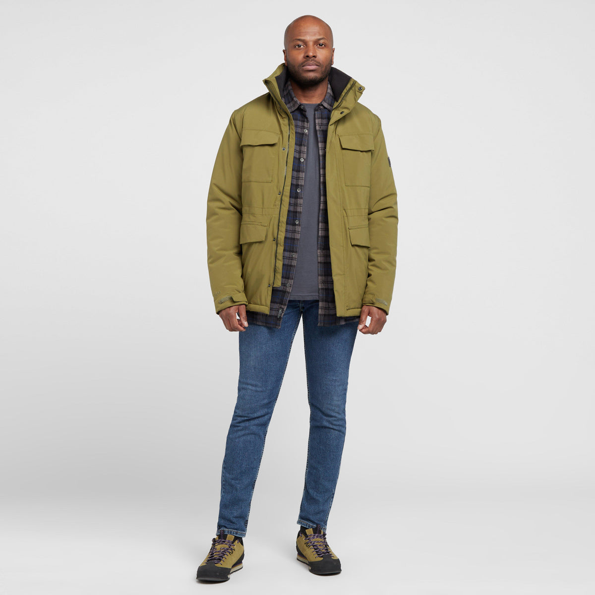 Mens Edin Waterproof Jacket Green