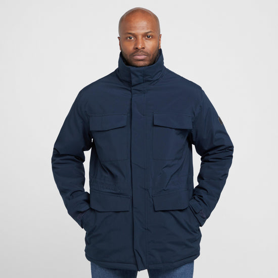 Mens Edin Waterproof Jacket Navy