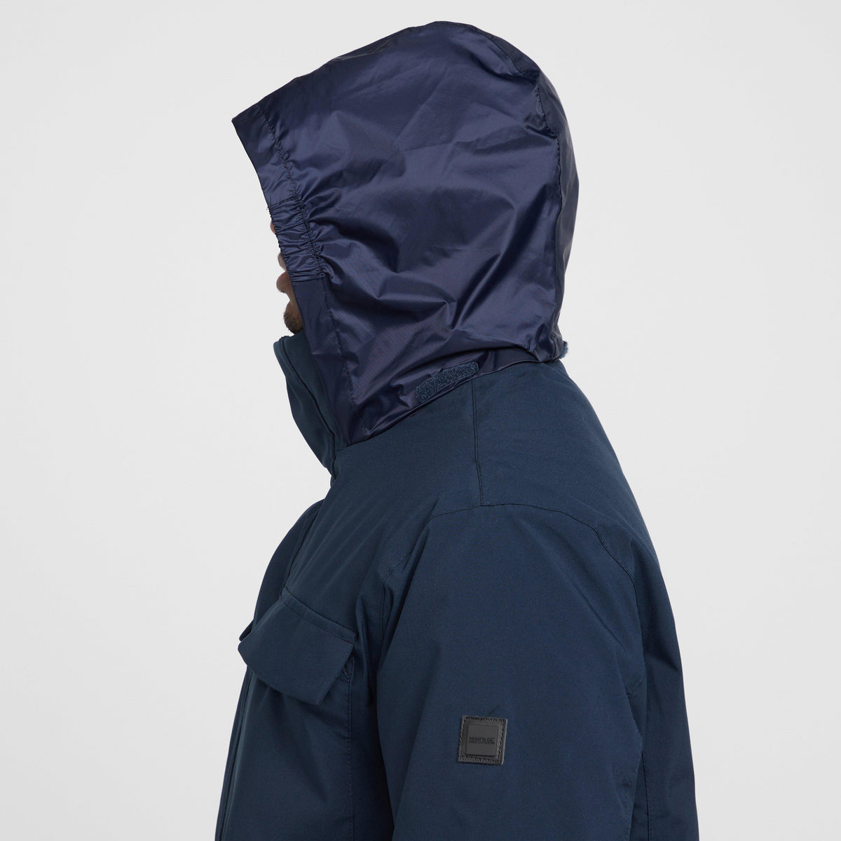 Mens Edin Waterproof Jacket Navy
