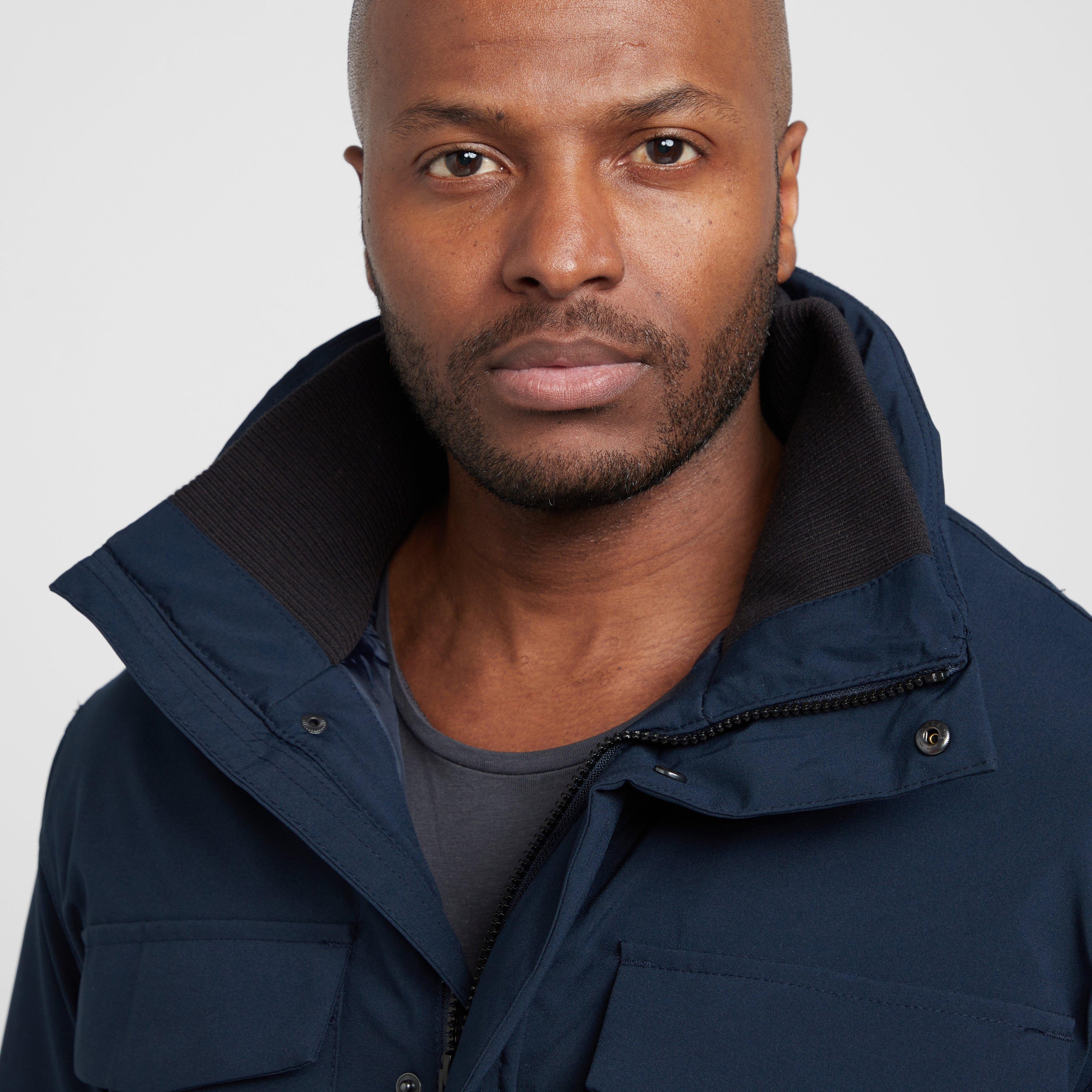 Mens Edin Waterproof Jacket Navy