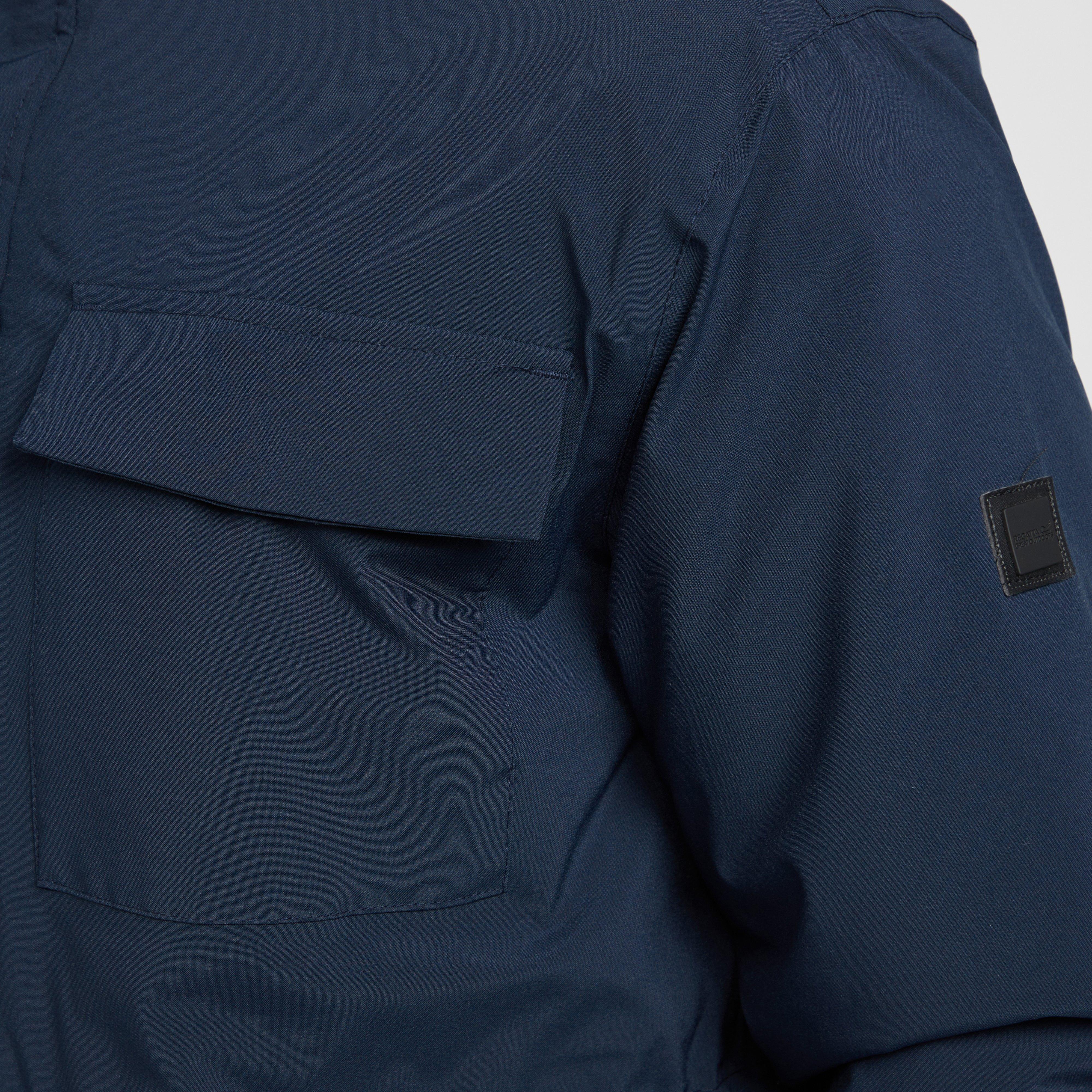 Mens Edin Waterproof Jacket Navy
