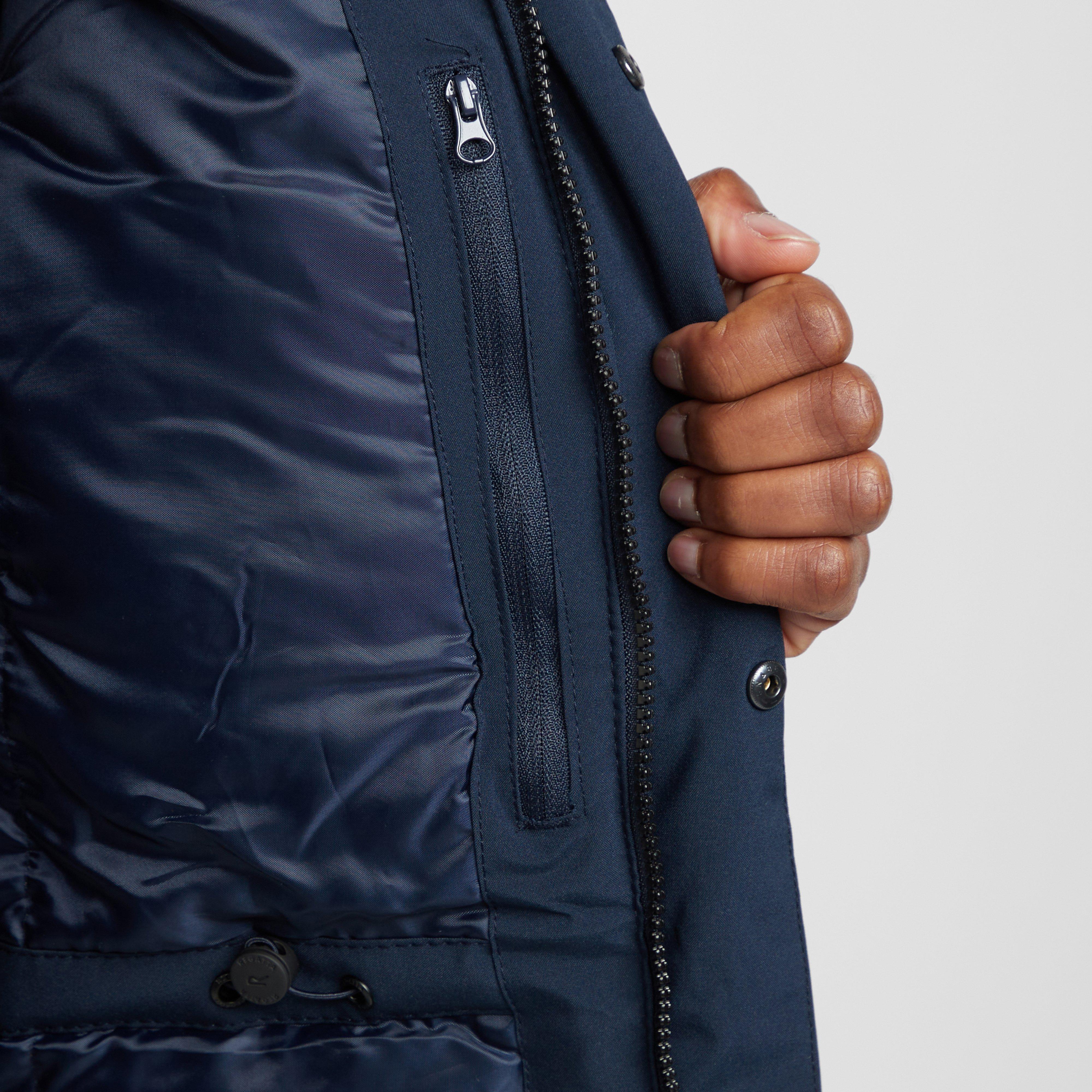 Mens Edin Waterproof Jacket Navy