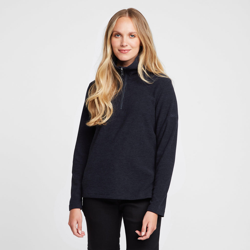 Womens Kizmit Half-Zip Fleece Navy