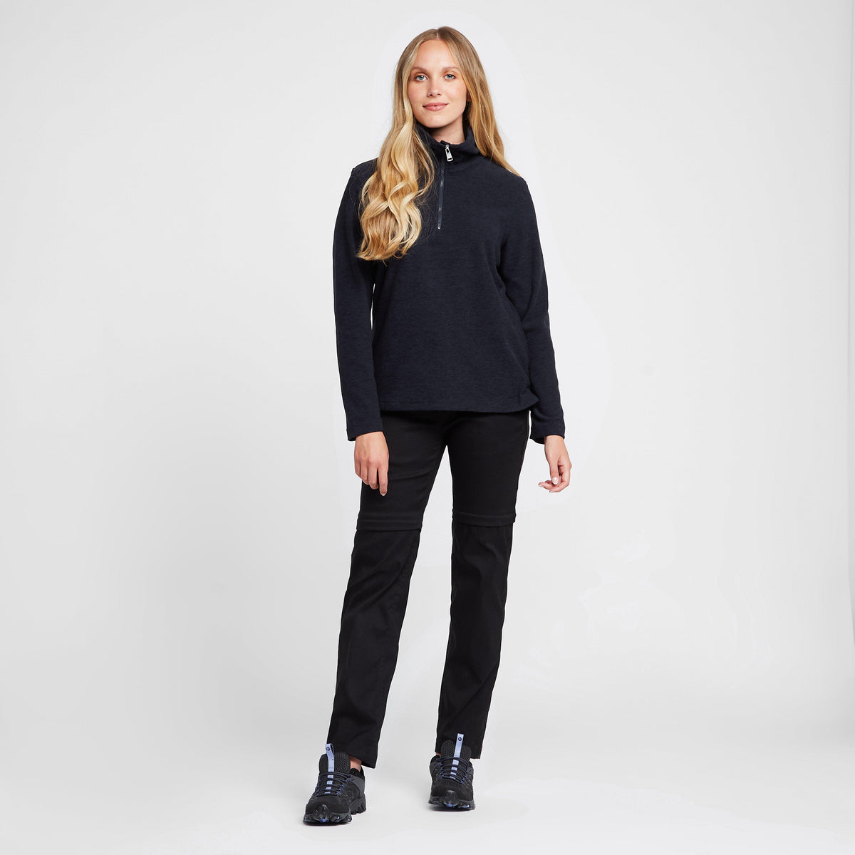 Womens Kizmit Half-Zip Fleece Navy