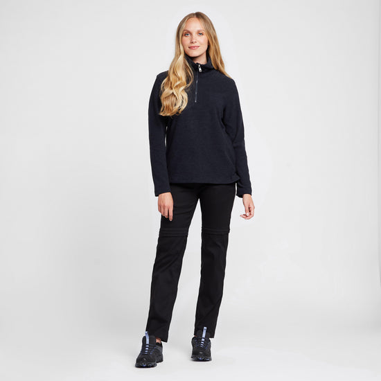 Womens Kizmit Half-Zip Fleece Navy