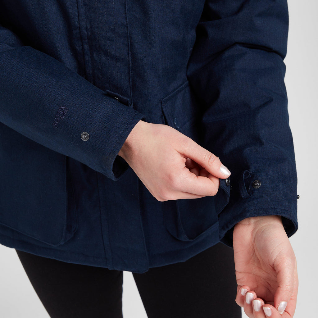 Womens Leighton Waterproof Jacket Navy