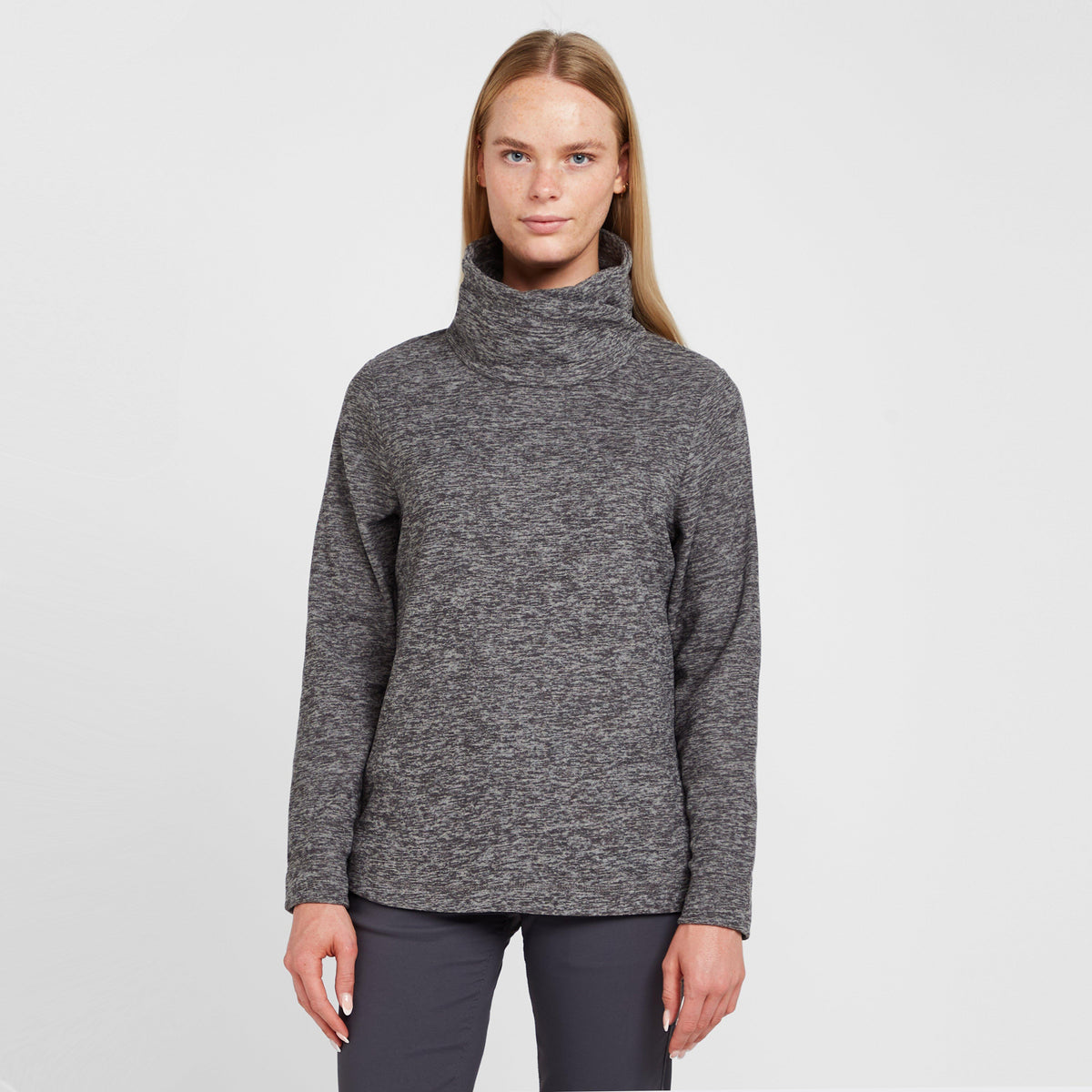 Womens Radmilla Overhead Fleece Grey