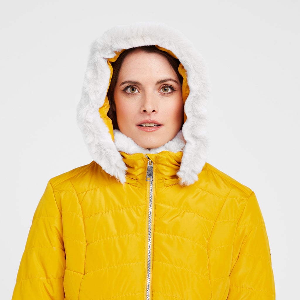 Womens Willabella Jacket Yellow