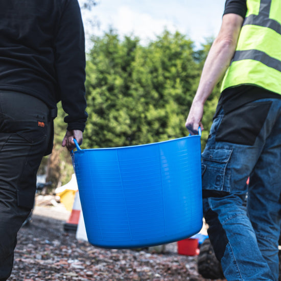 Flexible Bucket Blue