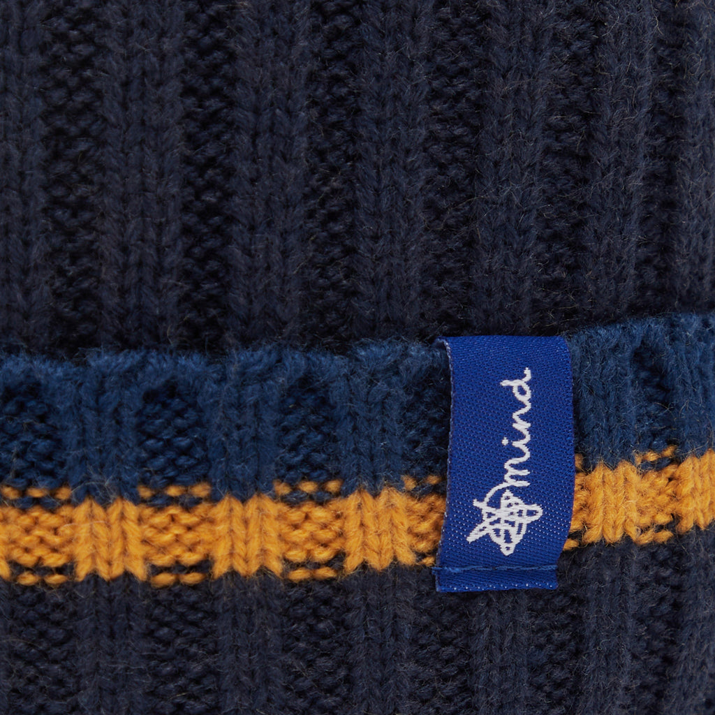 Kids Hats On Beanie Navy