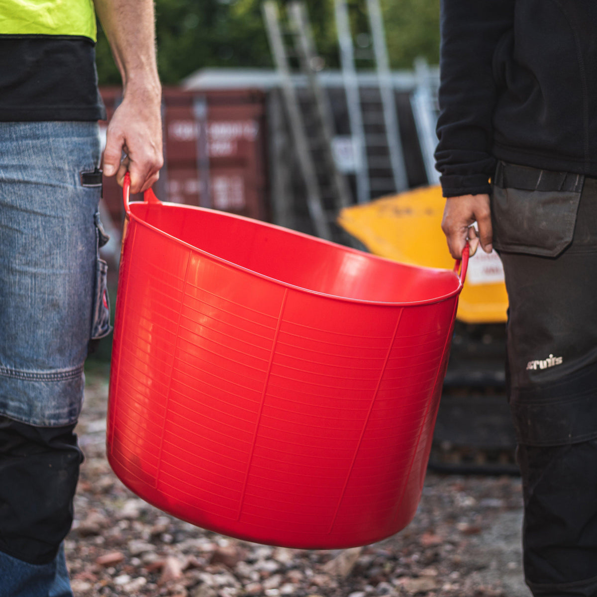 Flexible Bucket Red