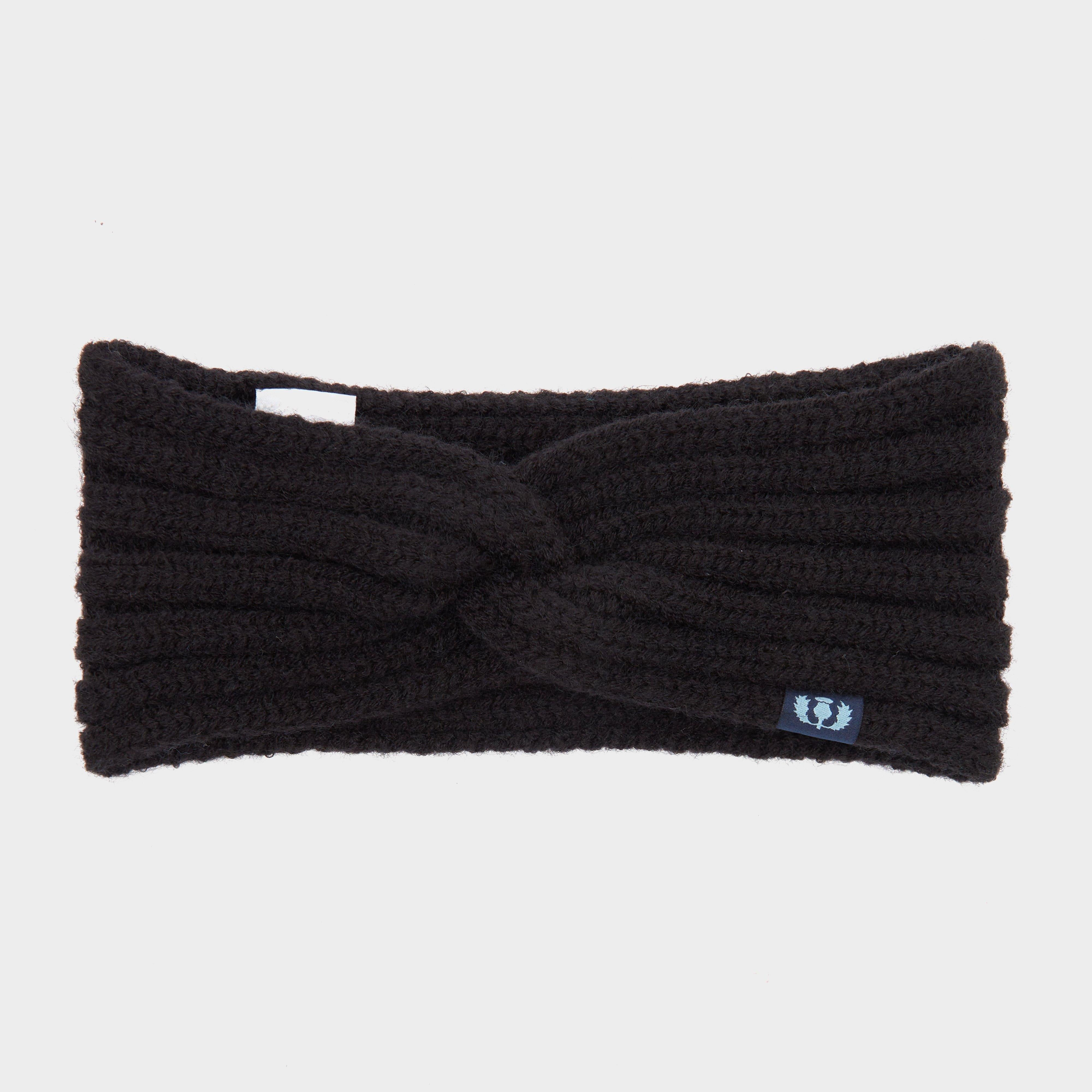 Adults Knotted Headband Black